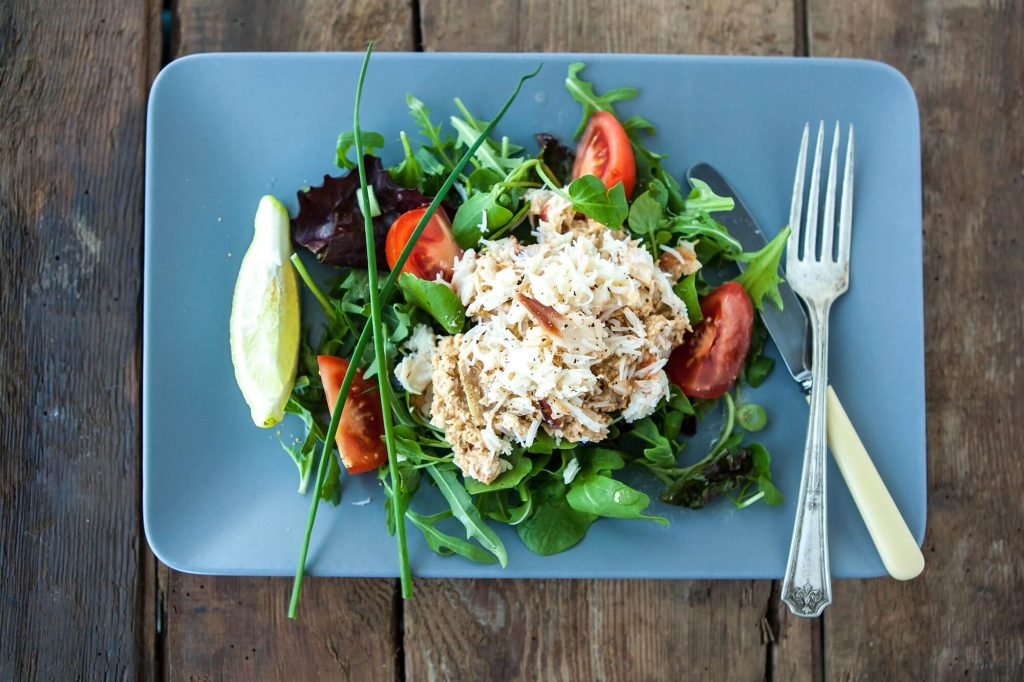 Handpicked Mixed Crab Meat Fresh Crab and seafood Dorset Shellfish